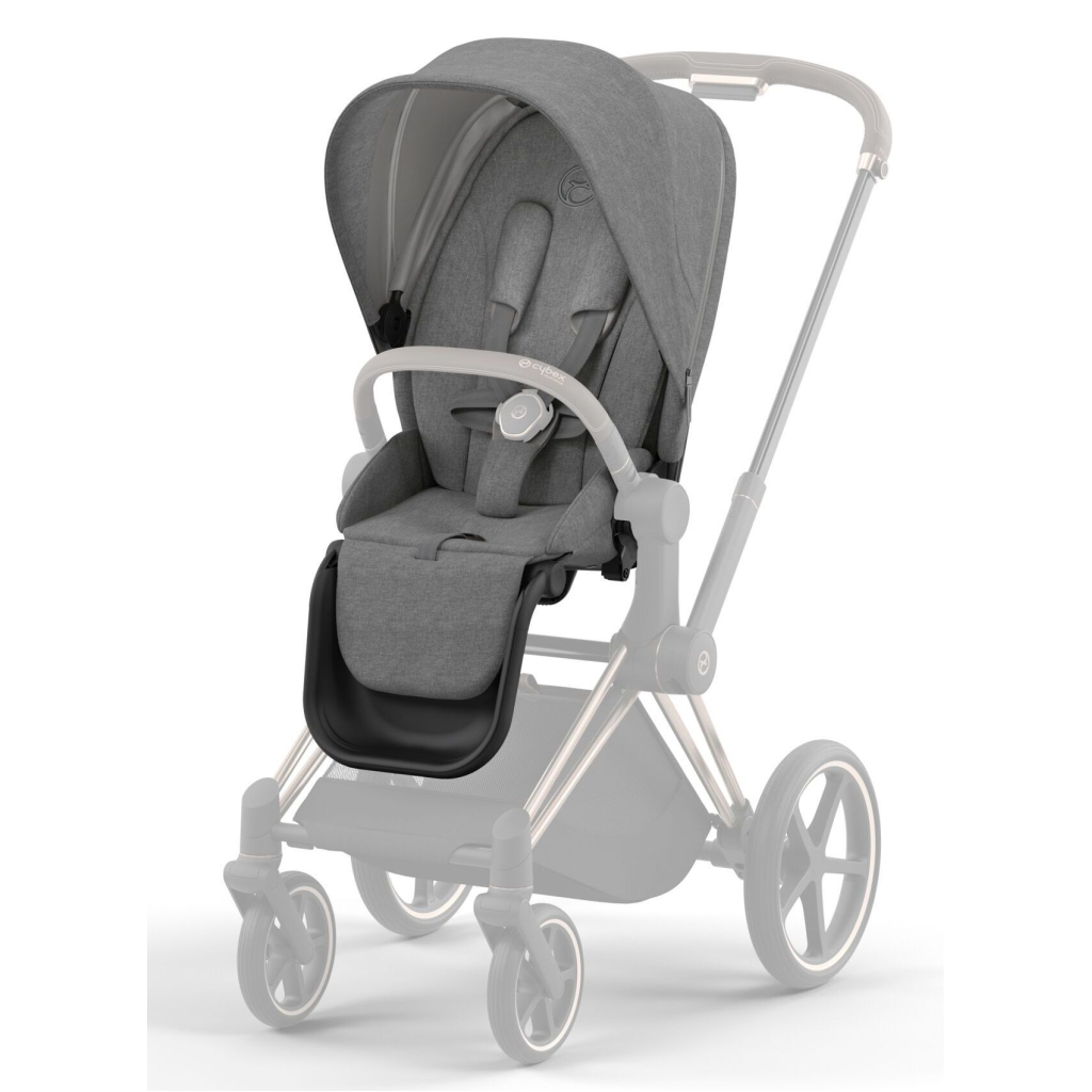 Набір текстилю для коляски Cybex Priam PLUS Manhattan Grey (521002429) - зображення 1