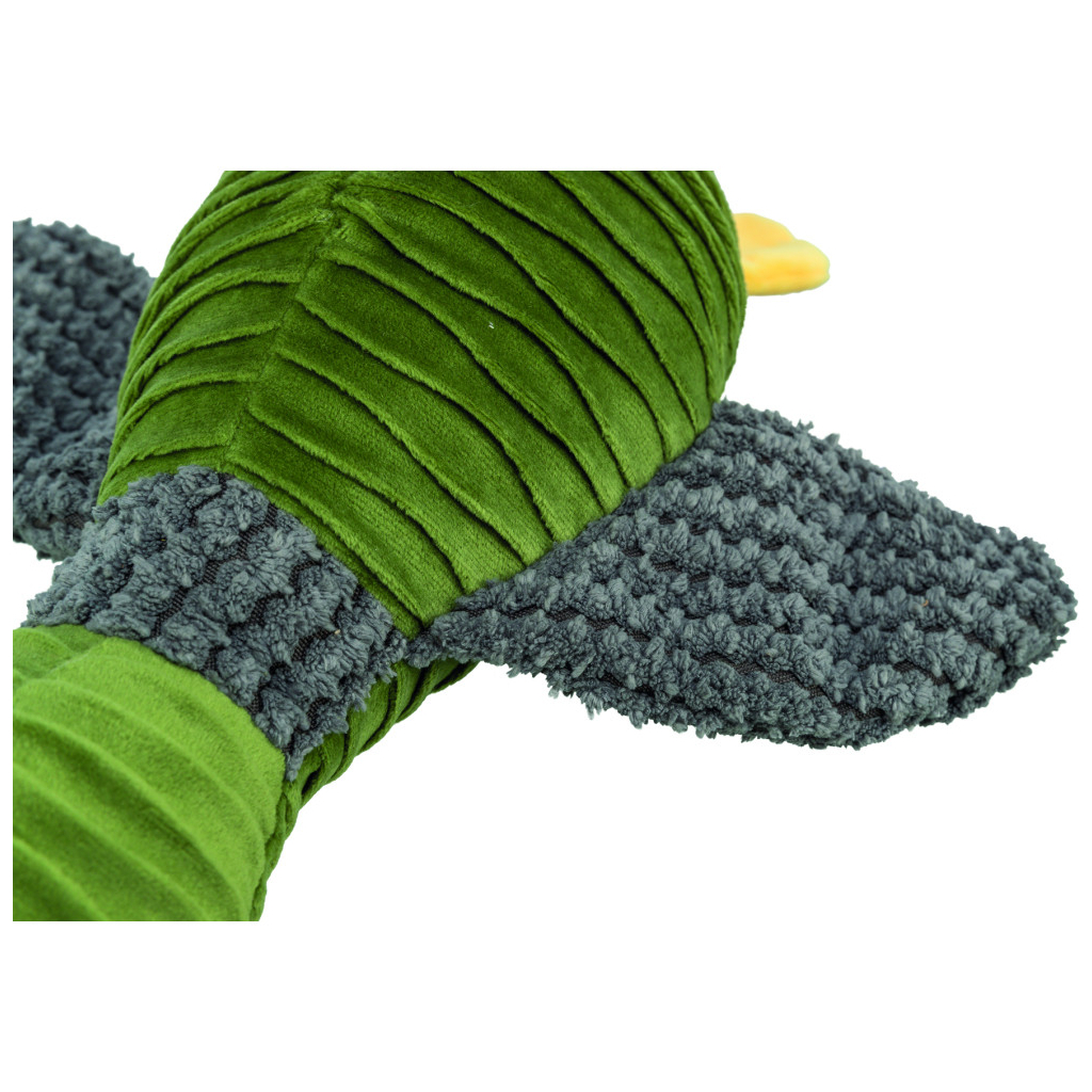 Іграшка для собак Trixie Качка плюшева З перероблених матеріалів 40 см (4011905360973) - зображення 5