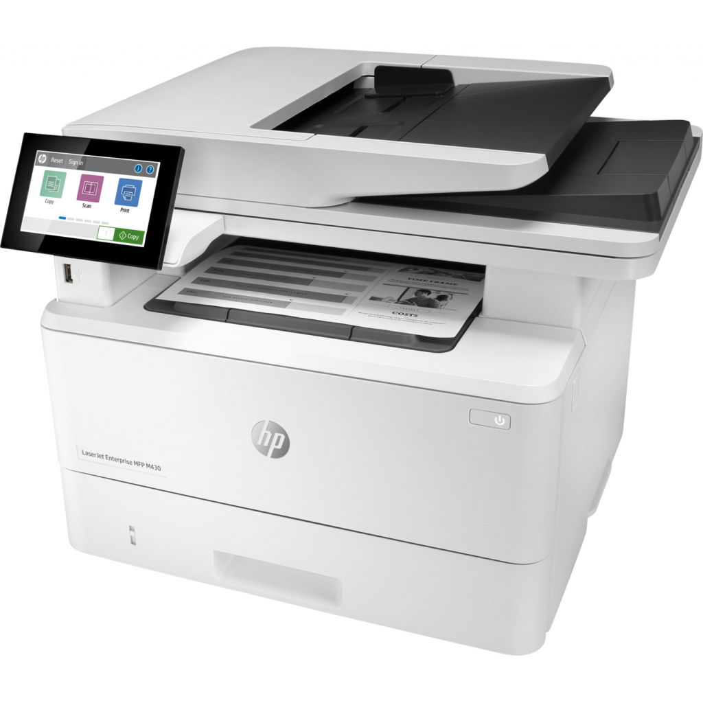 Багатофункціональний пристрій HP LaserJet Enterprise M430f (3PZ55A) - зображення 3