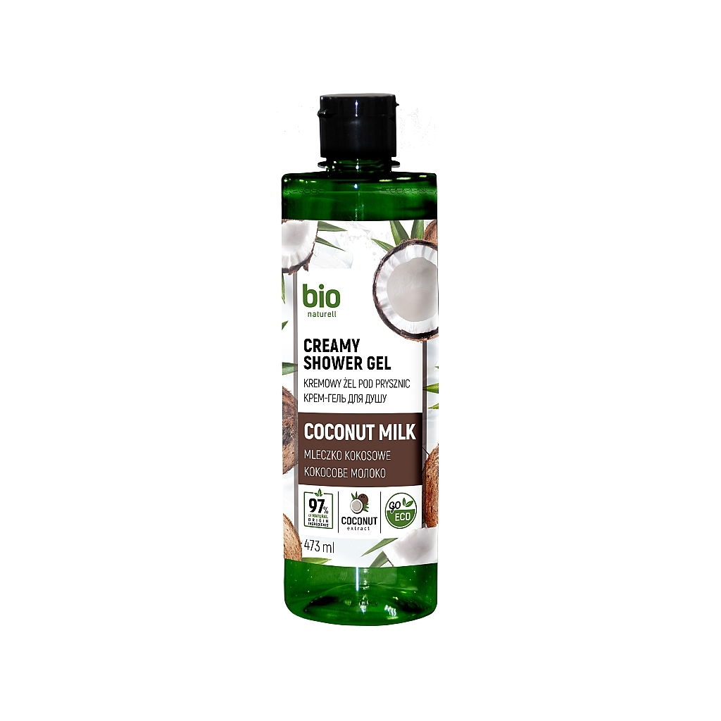Гель для душу Bio Naturell Coconut Milk 473 мл (4820168434273) - зображення 1