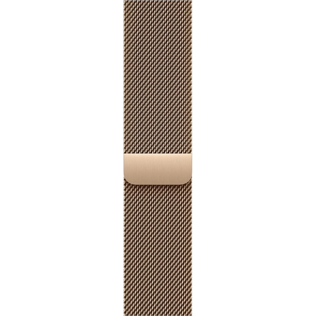 Смарт-годинник Apple Watch Series 11 GPS + Cellular 46mm Gold Titanium Case with Gold Milanese Loop - M/L (MFD84RK/A) - зображення 3