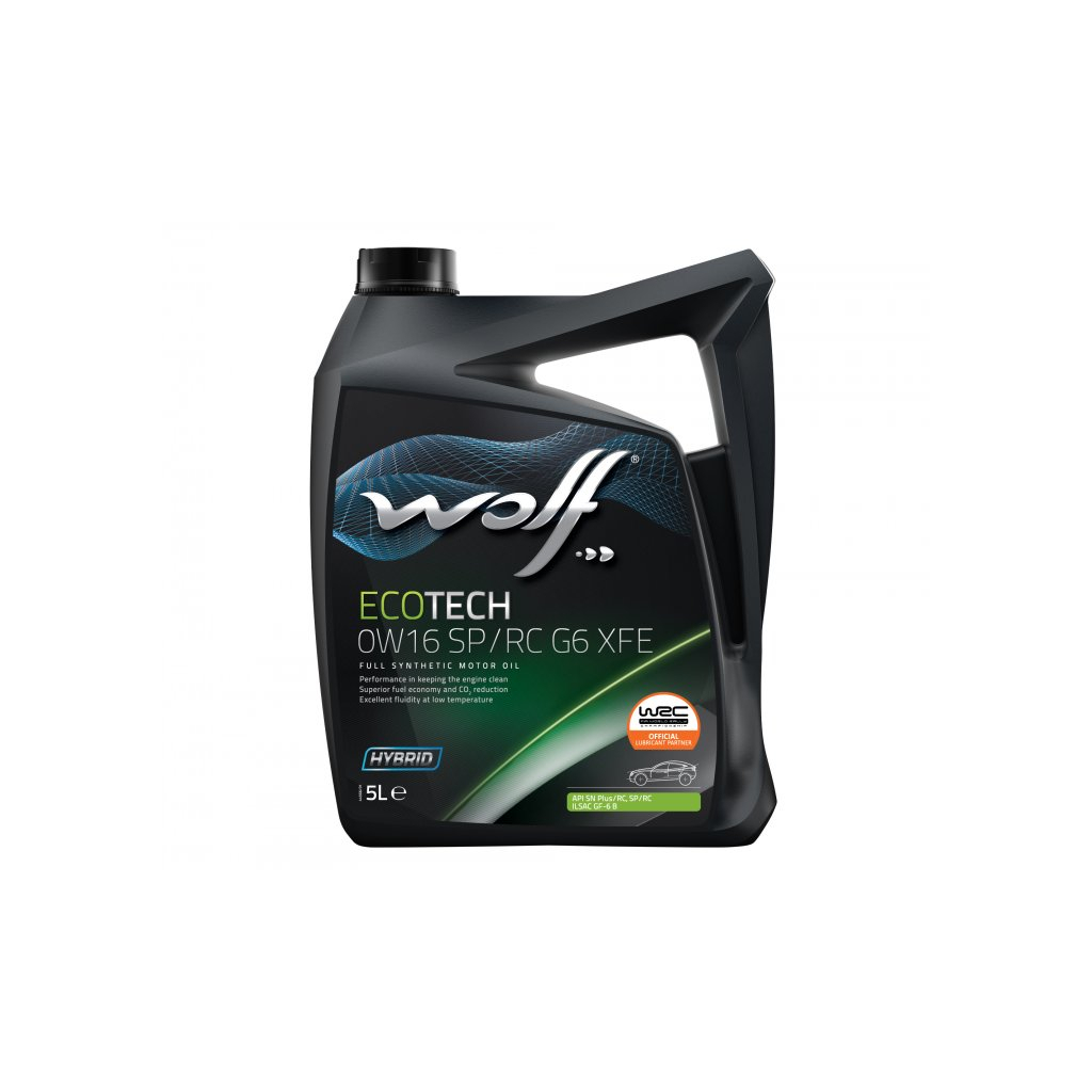 Моторна олива Wolf ECOTECH 0W16 SP/RC G6 XFE 5л (1047250) - зображення 1