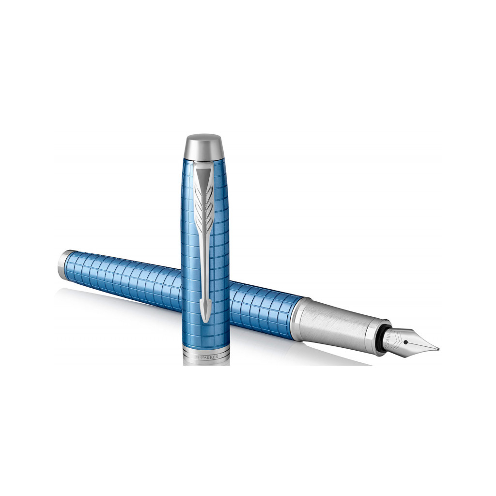 Ручка пір'яна Parker IM 17 Premium Blue CT  FP F (24 411) - зображення 4