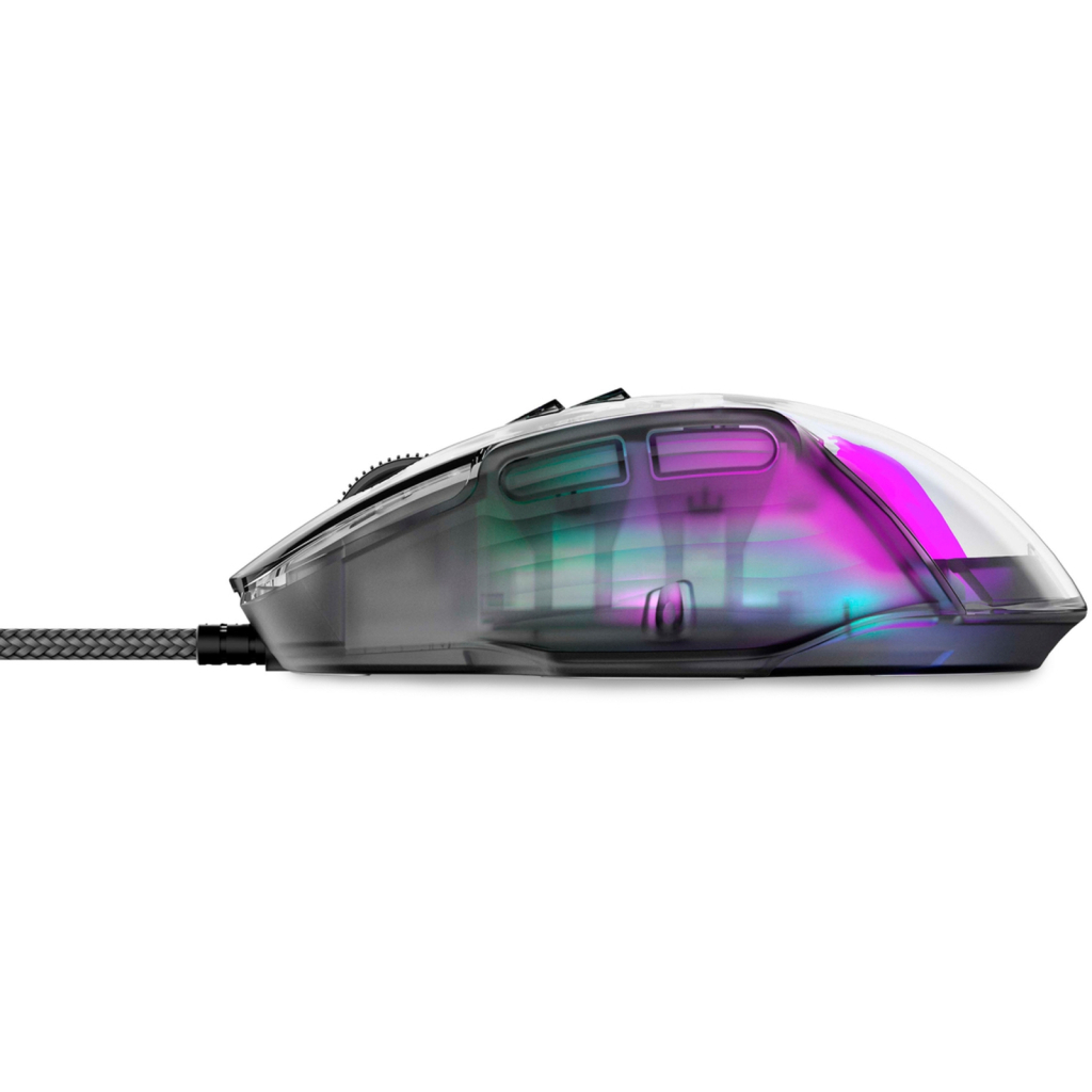 Мишка Havit HV-MS1011SE USB Transparent Black (6950676270280) - зображення 4