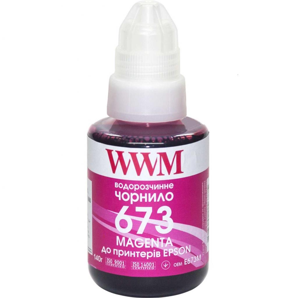 Чорнило WWM Epson L800 140г Magenta (E673M) - зображення 1