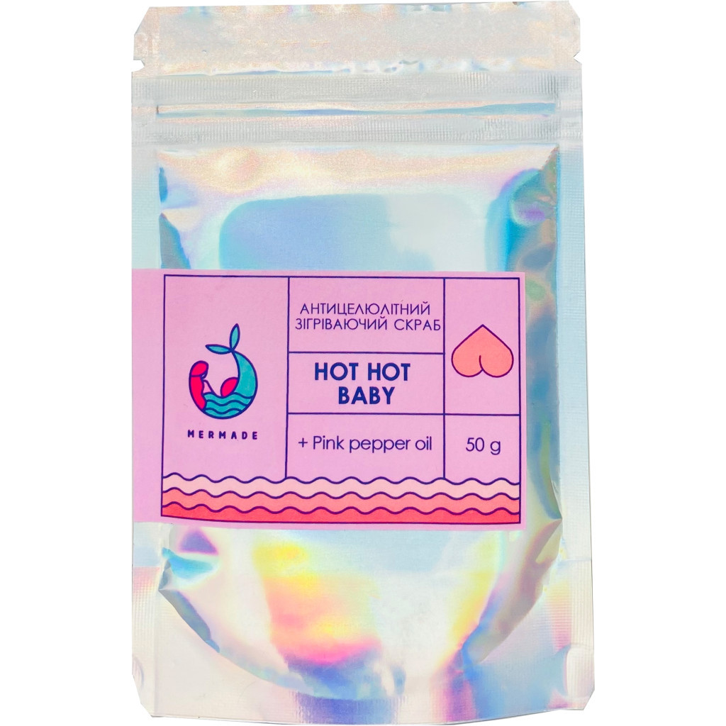 Скраб для тіла Mermade Hot Hot Baby Антицелюлітний зігріваючий 50 г (4820241301669) - зображення 1