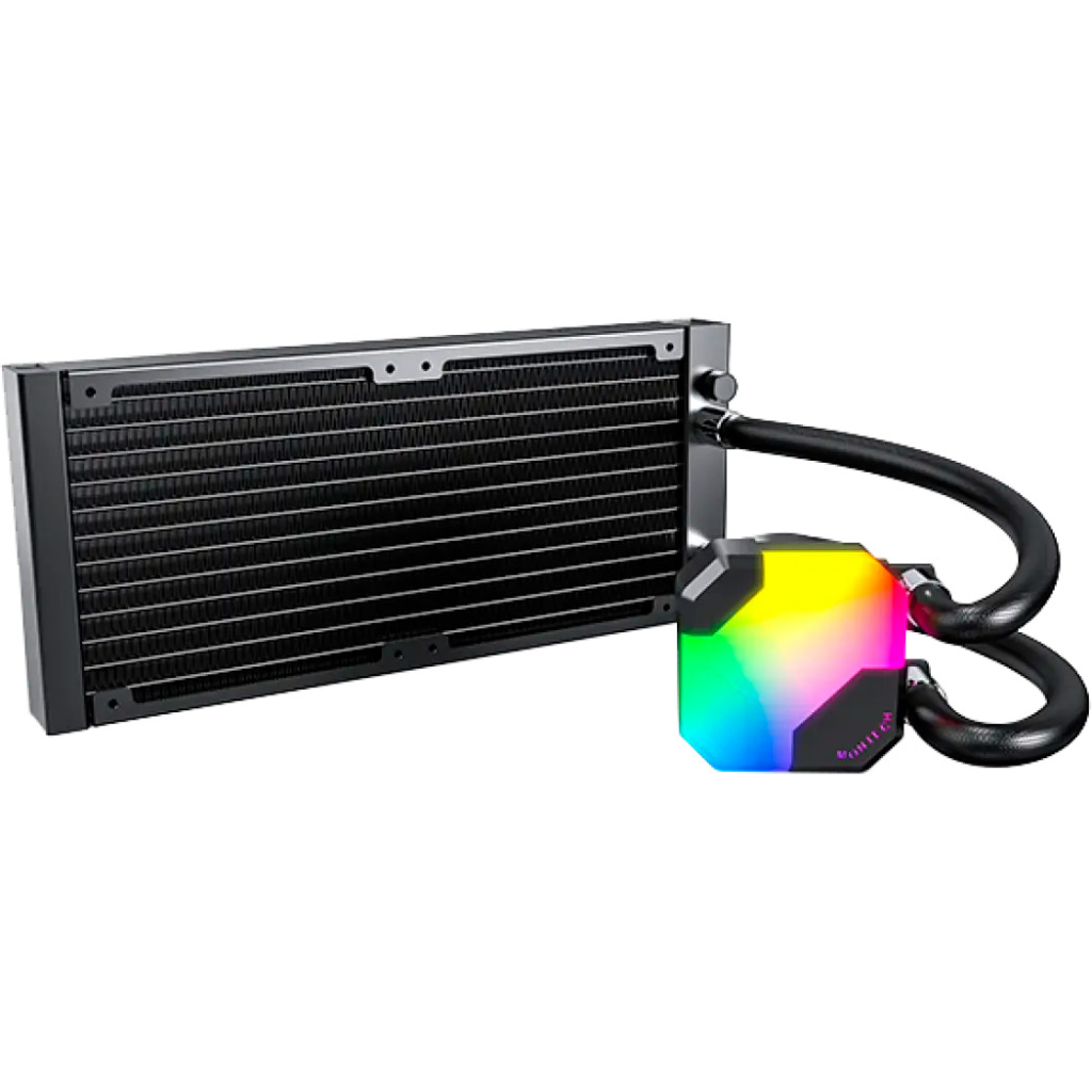Кулер до процесора MONTECH HYPERFLOW ARGB 240 (B) - зображення 5