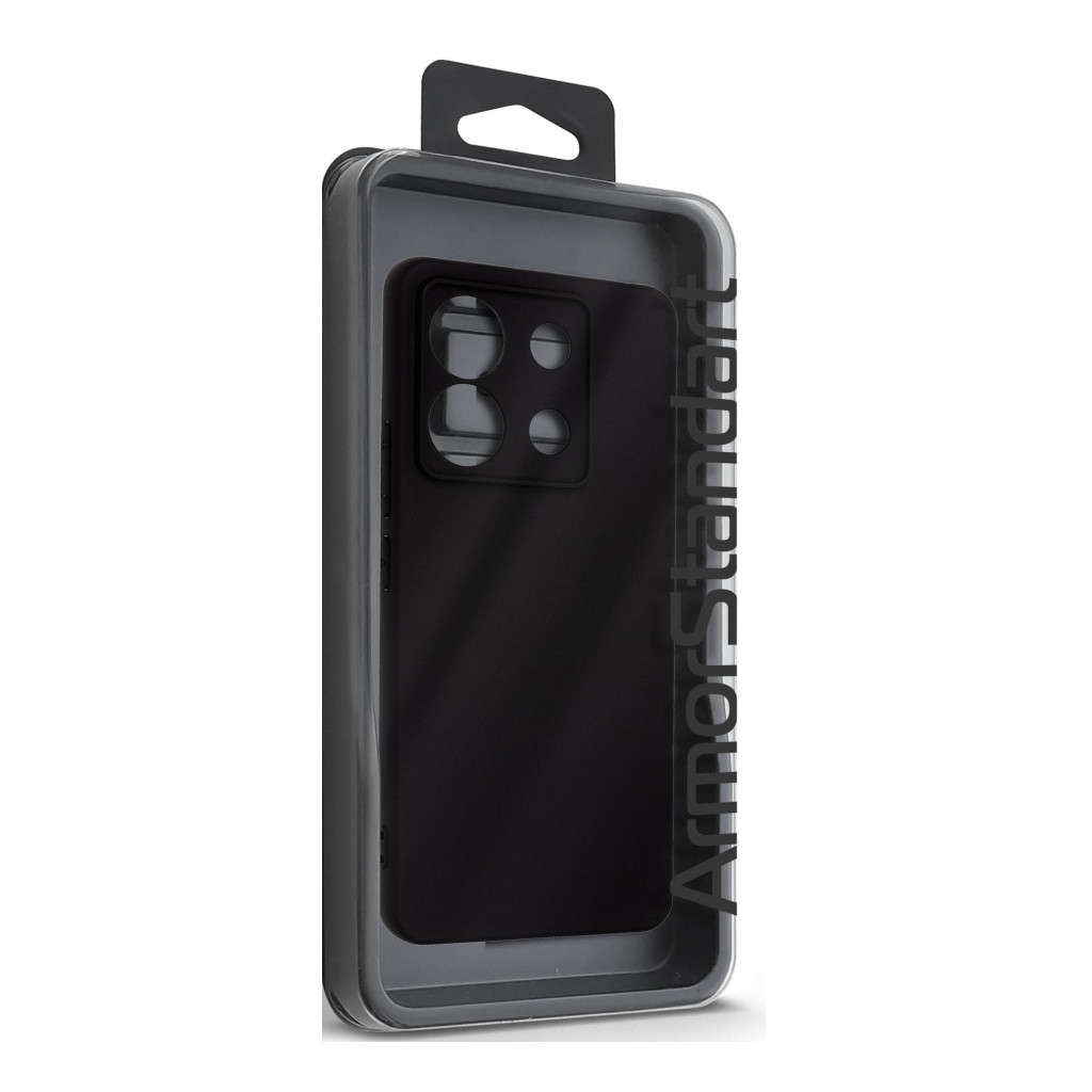 Чохол до мобільного телефона Armorstandart Matte Slim Fit Xiaomi Redmi Note 13 Pro 5G Camera cover Black (ARM71858) - зображення 5