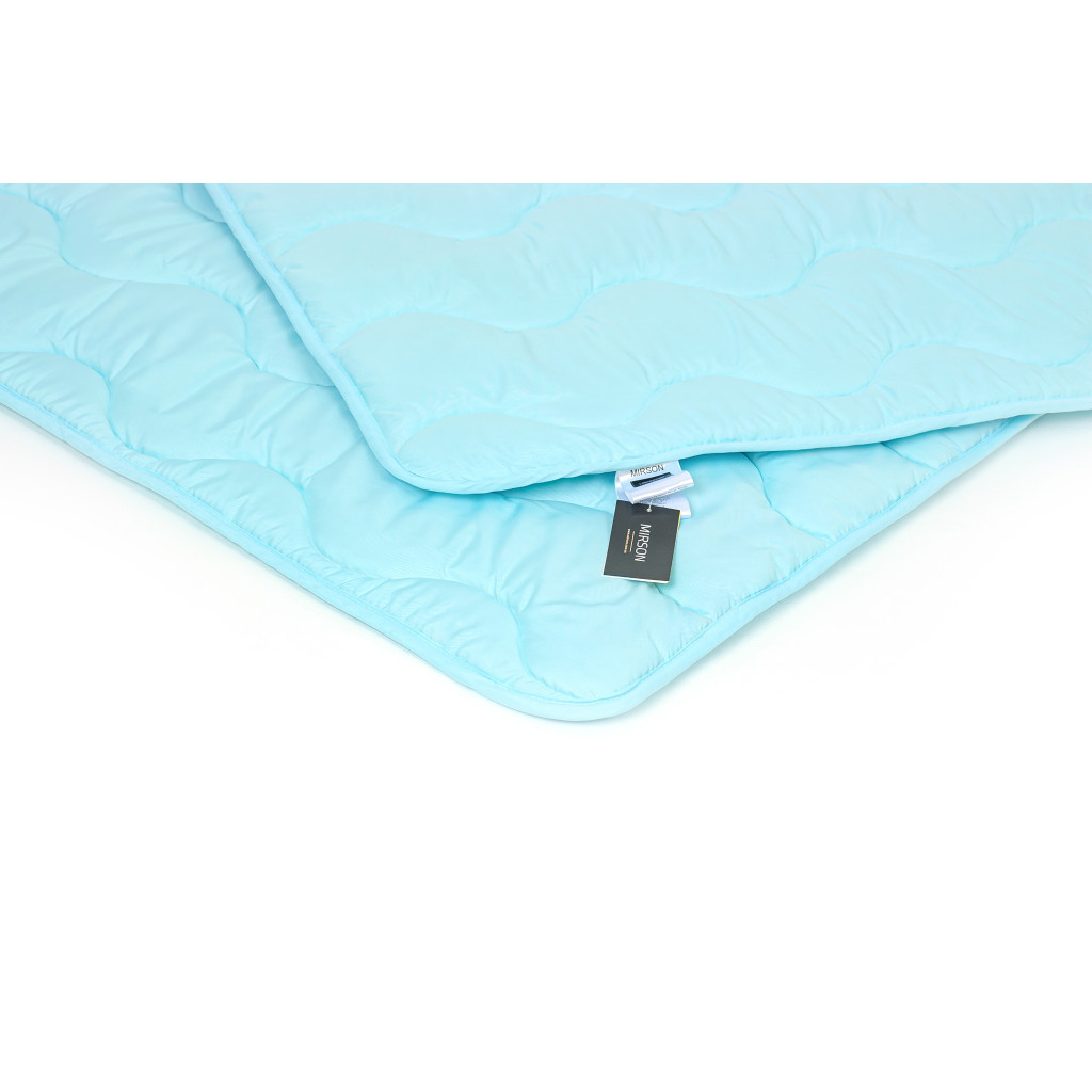 Ковдра MirSon Набір 3M Thinsulate Всесезонний №1667 Eco Light Blue (2200002657259) - зображення 8