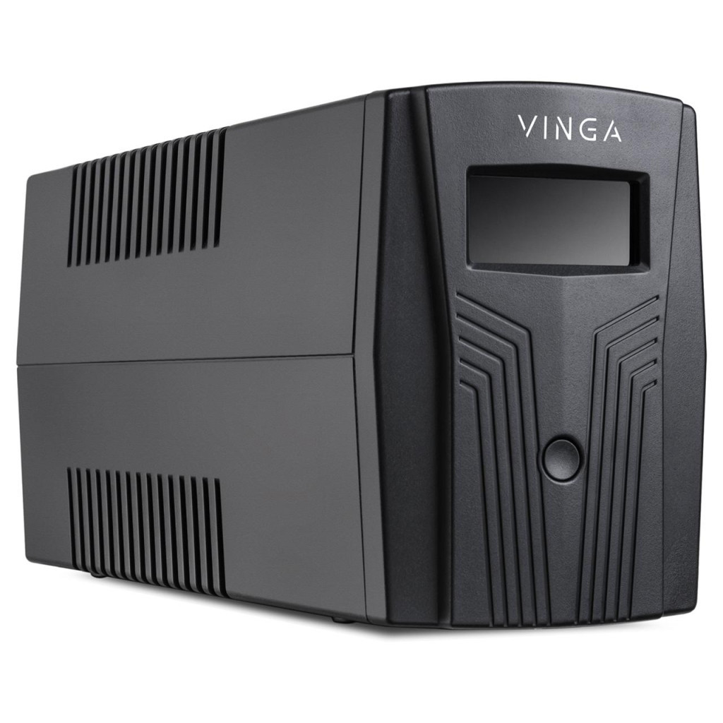 Пристрій безперебійного живлення Vinga LCD 1200VA plastic case with USB (VPC-1200PU) - зображення 6
