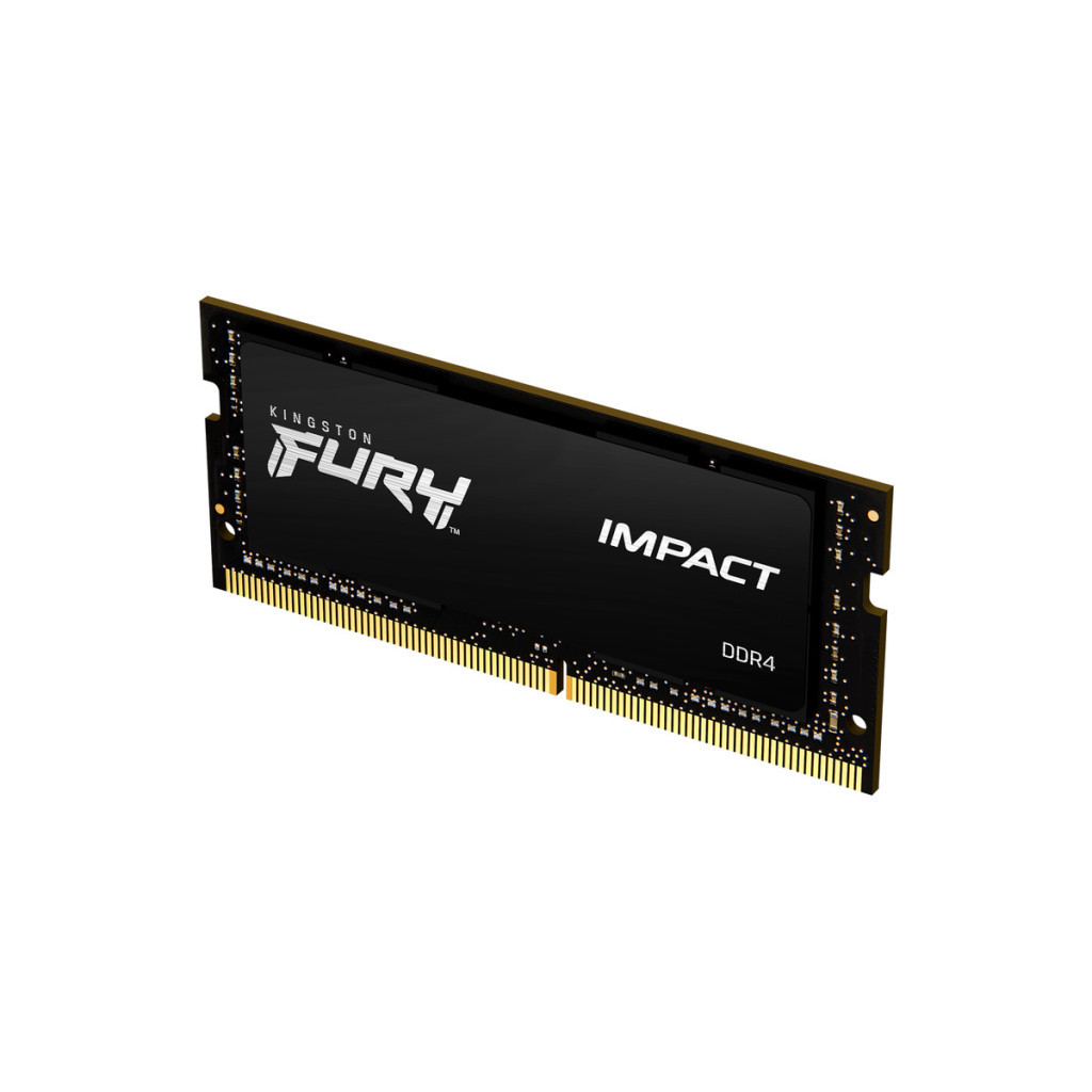 Модуль пам'яті для ноутбука SoDIMM DDR4 32GB 3200 MHz Fury Impact Kingston Fury (ex.HyperX) (KF432S20IB/32) - зображення 1