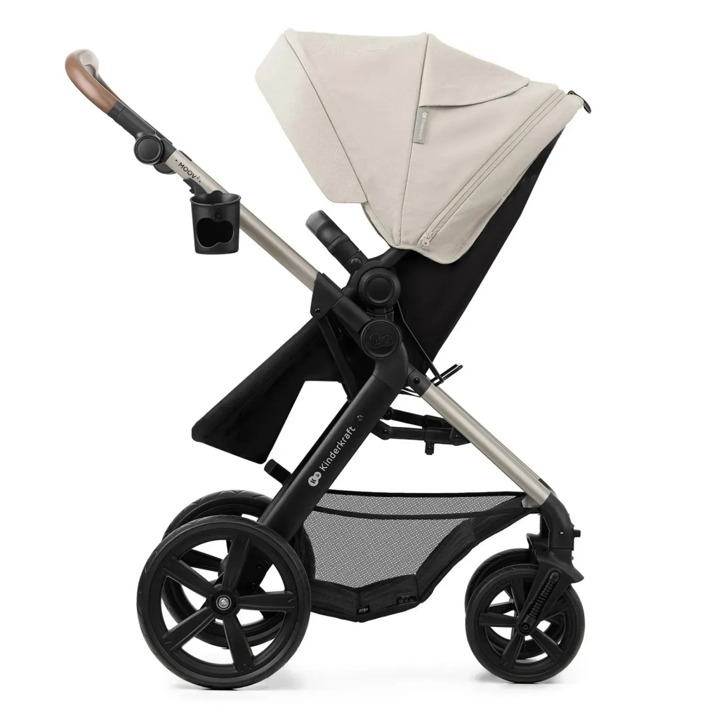 Коляска Kinderkraft 3 в 1 Moov 2 Moonlight Gray (KSMOOV02GRYEV00) (5902533925797) - зображення 5