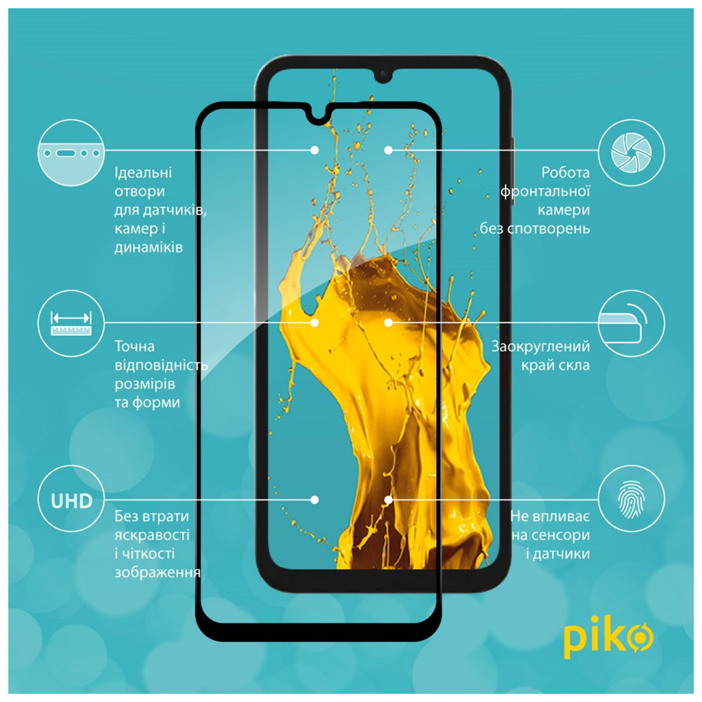 Скло захисне Piko Full Glue Samsung A24 5G (1283126573729) - зображення 2
