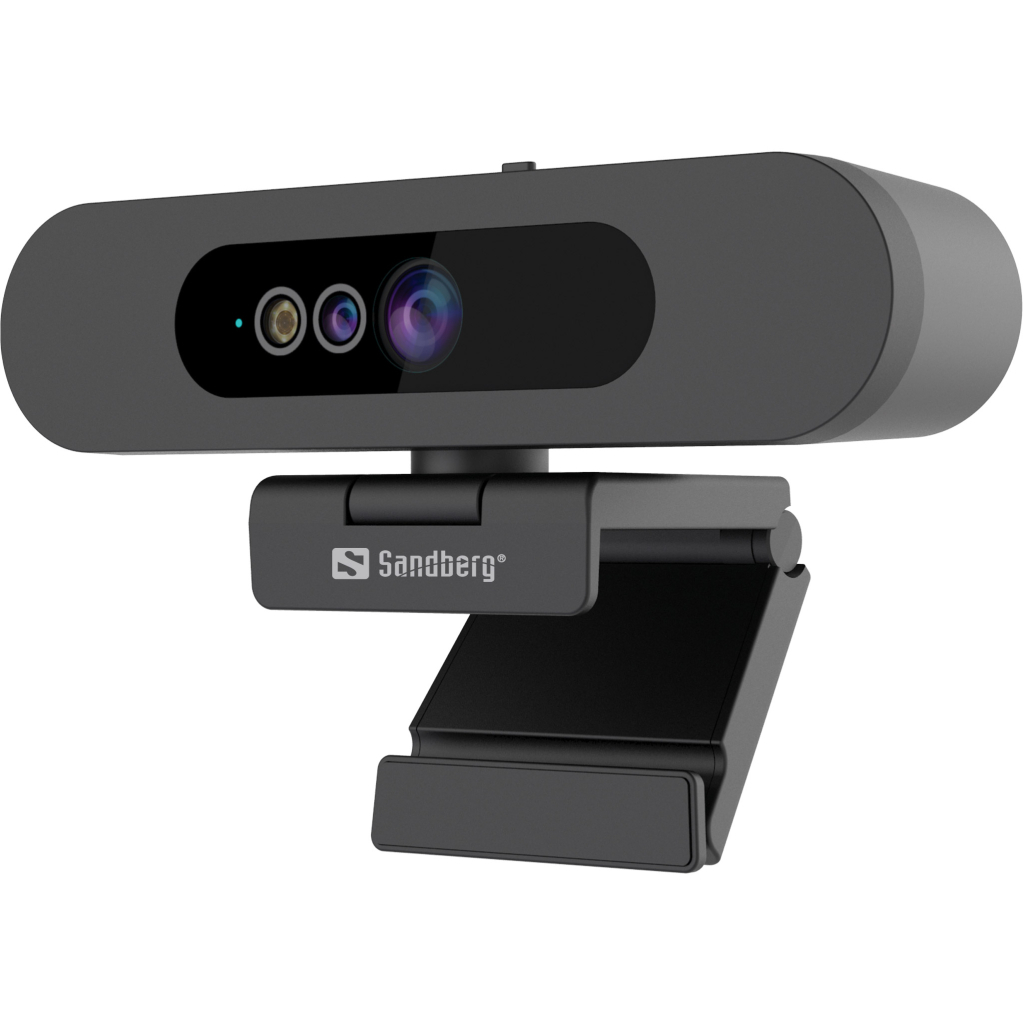 Веб-камера Sandberg Face-ID 2 HD 1080p Windows Hello USB-C/USB2.0 Black (134-40) - зображення 1
