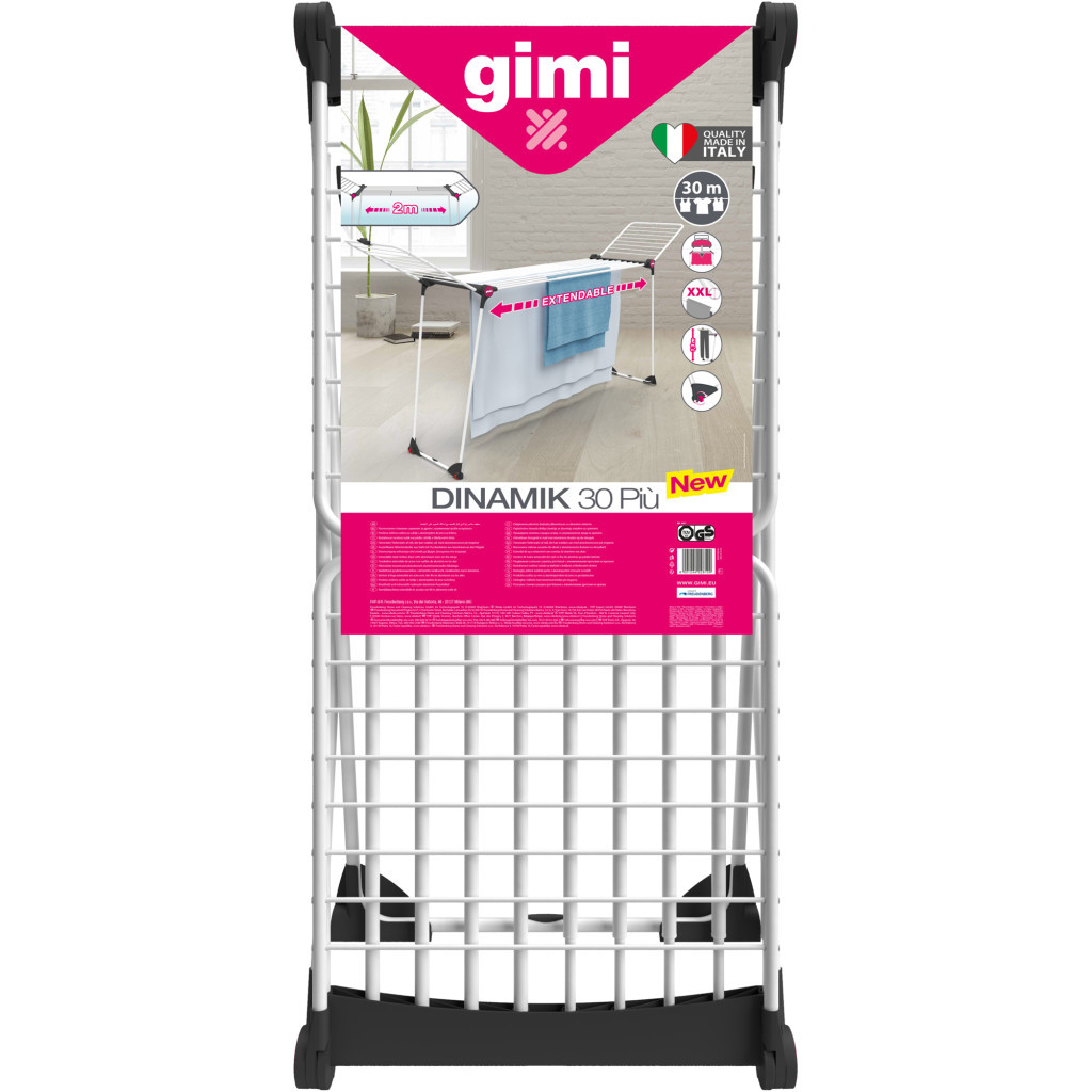 Сушарка для білизни Gimi Dinamik 30 Plus підлогова (169262) (929683) - изображение 2