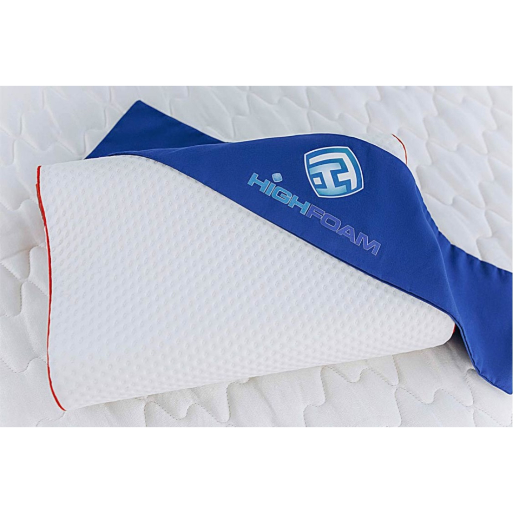 Подушка Highfoam ортопедична Noble Ergowave M-Line 58 х 40 х 10,5 см (4820178150033) - зображення 7