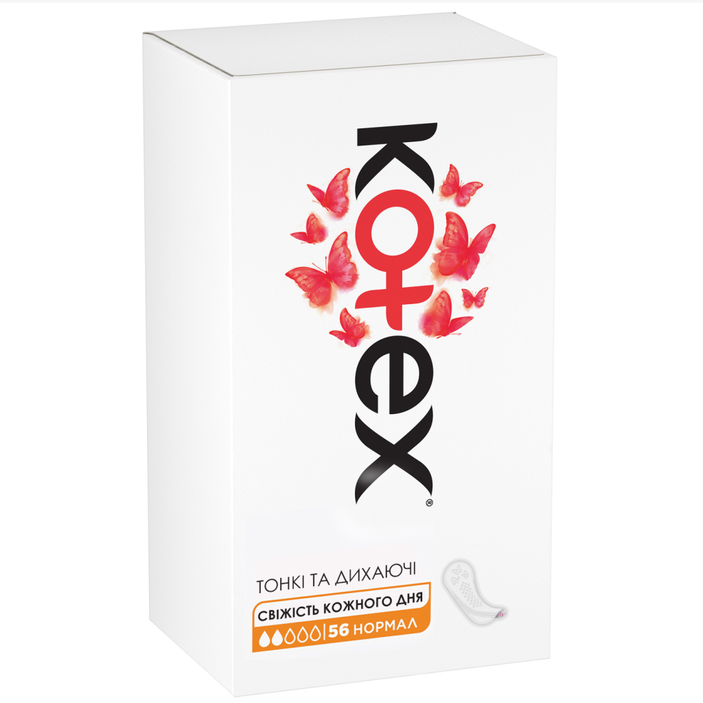 Щоденні прокладки Kotex Normal 56 шт. (5029053548289/5029053548050) - зображення 2