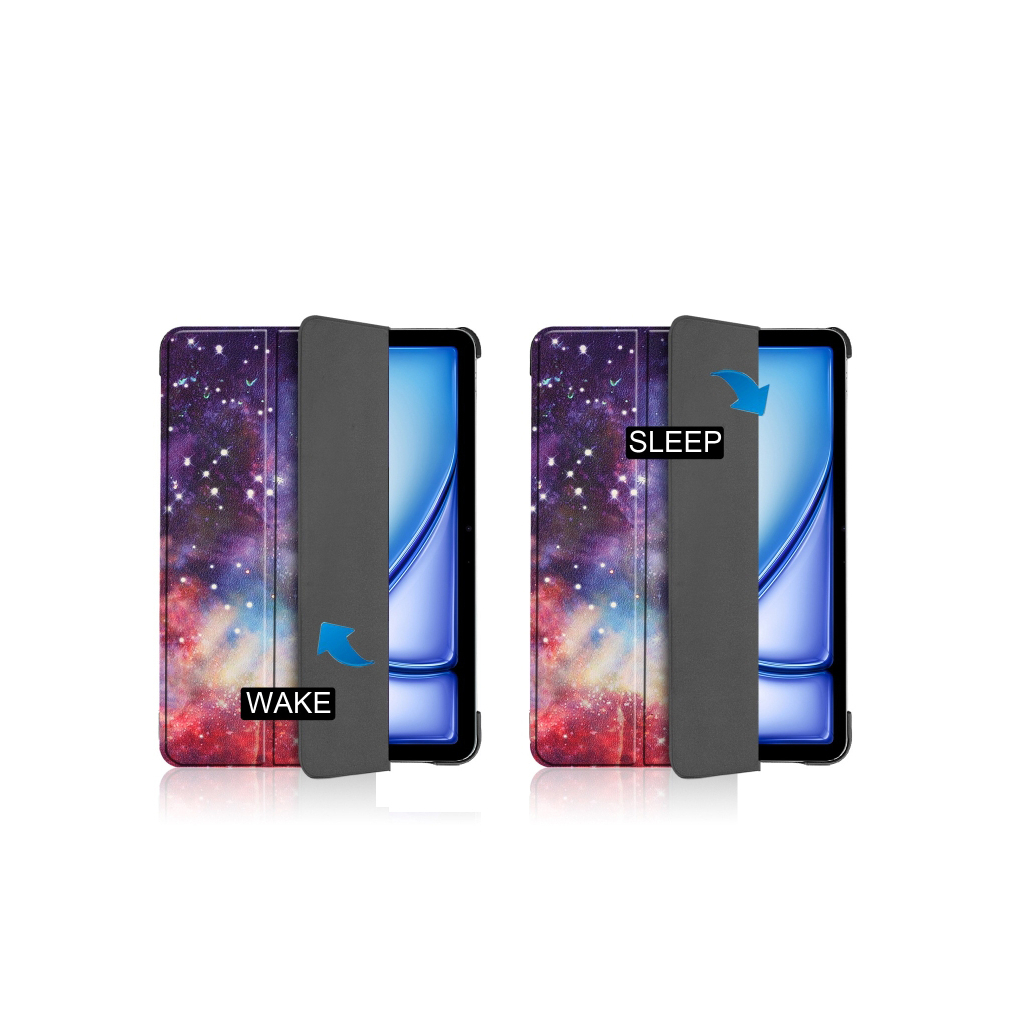 Чохол до планшета BeCover Smart Case Apple iPad Air 11" M2/M3 (2024/2025) Space (711609) - зображення 7