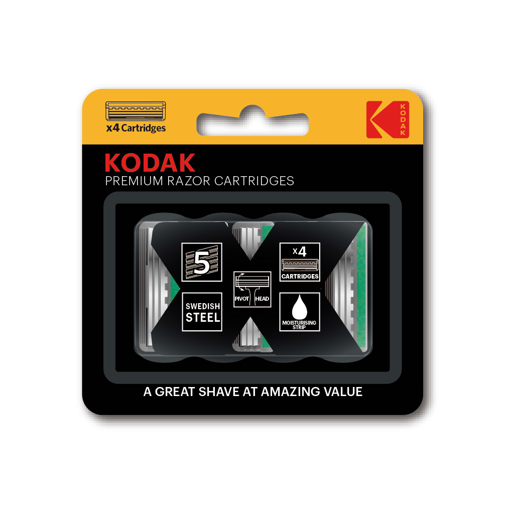 Змінні касети Kodak Premium 5 лез 4 шт. (30421981) - зображення 4