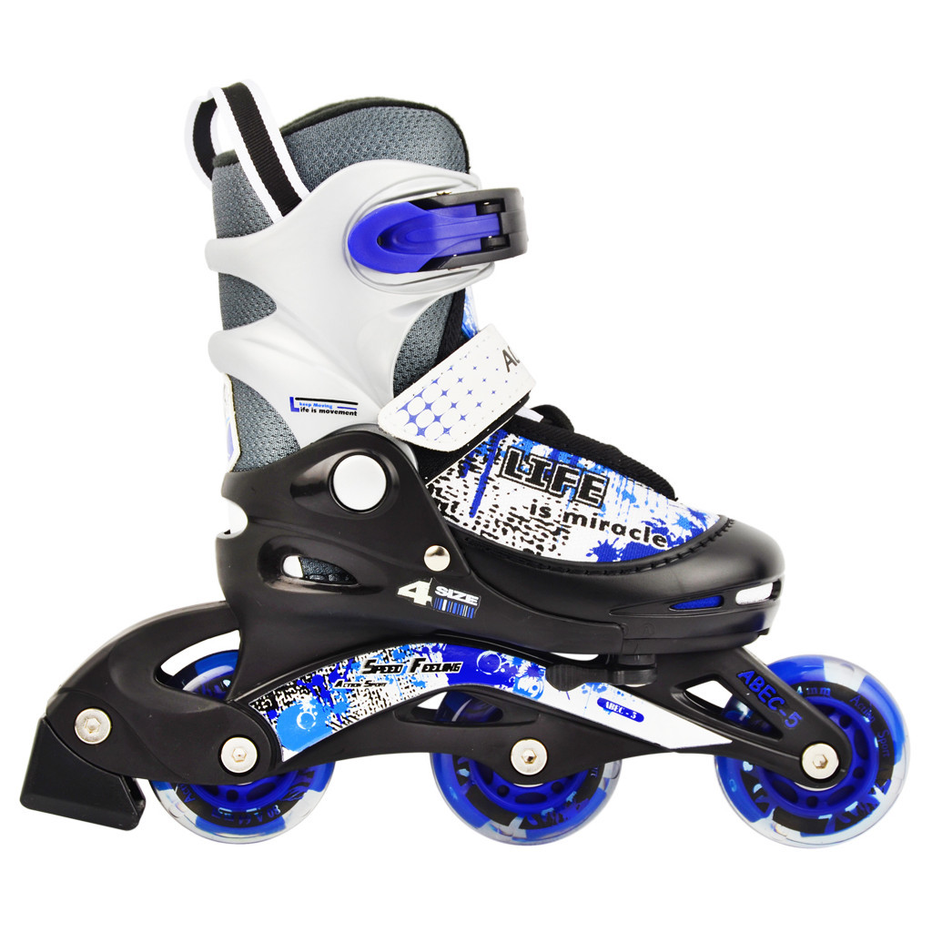 Роликові ковзани Action Zero Комплект Синій 26-29 (PW117CE308905/26-29) - изображение 4