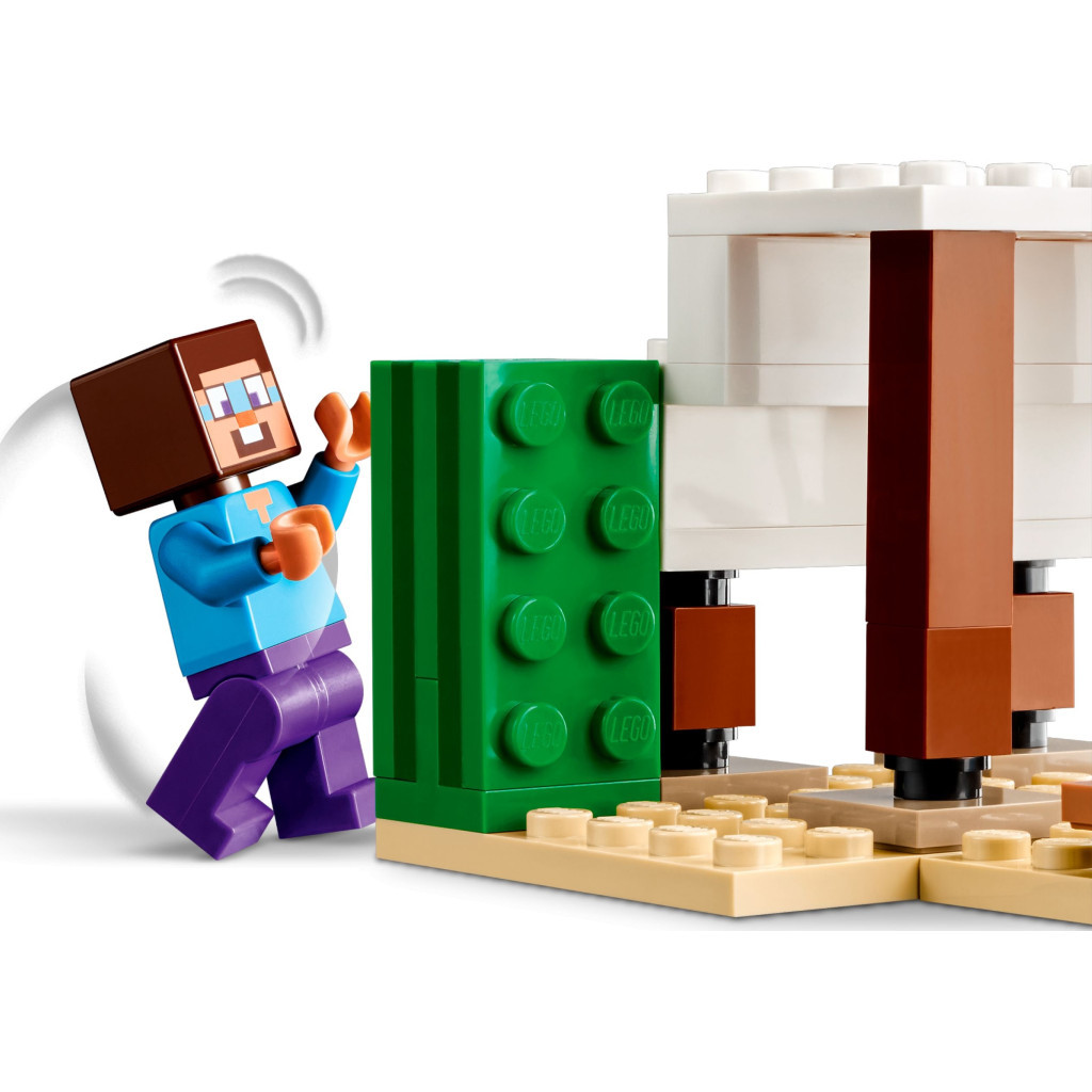 Конструктор LEGO Minecraft Експедиція Стіва в пустелю 75 деталей (21251) - зображення 4