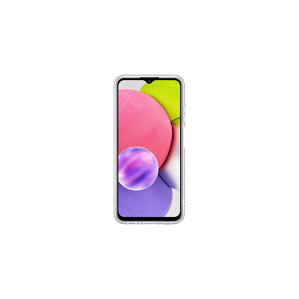 Чохол до мобільного телефона Samsung Soft Clear Cover Galaxy A03s (A037) Transparent (EF-QA037TTEGRU) - зображення 8