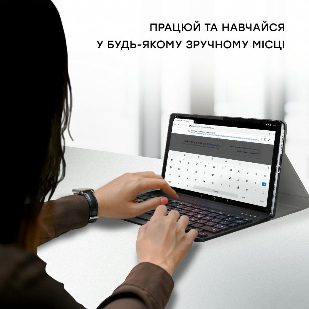 Чохол до планшета AirOn Premium Samsung Galaxy Tab A7 T500 Bluetooth keyboard touchp (4822352781055) - зображення 10