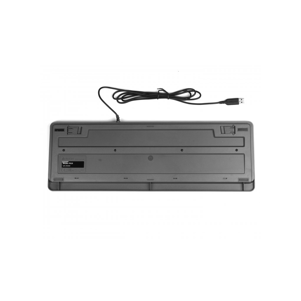 Клавіатура A4Tech FK10 Grey - зображення 6