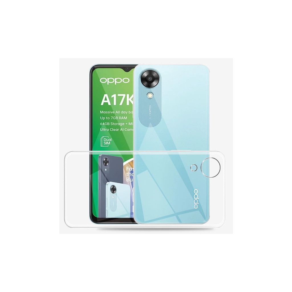 Чохол до мобільного телефона BeCover Oppo A17k 4G Transparancy (709301) - зображення 3