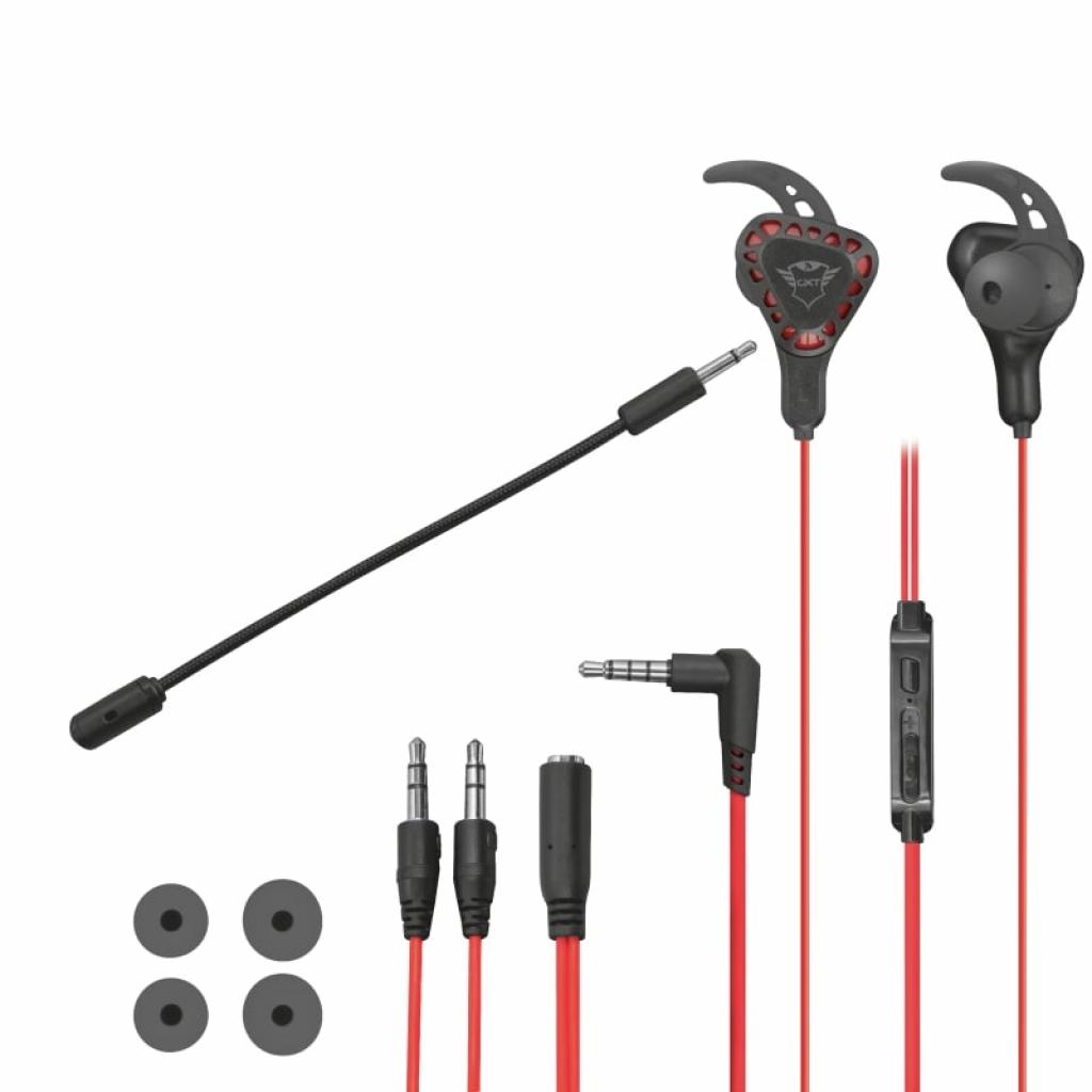 Навушники Trust_акс GXT 408 Cobra Multiplatform 3.5mm RED (23029) - зображення 3