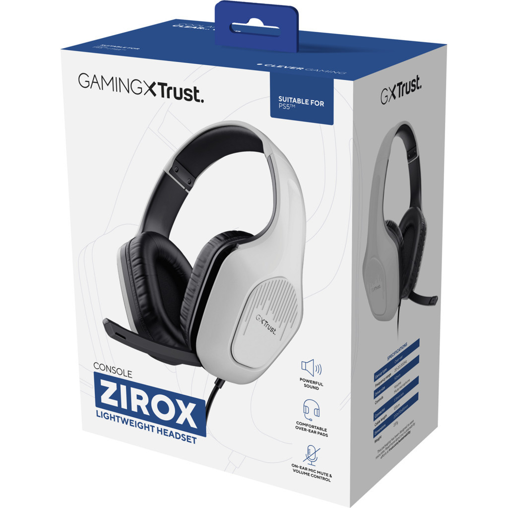 Навушники Trust GXT 415PS Zirox For Playstation White (24993) - зображення 8