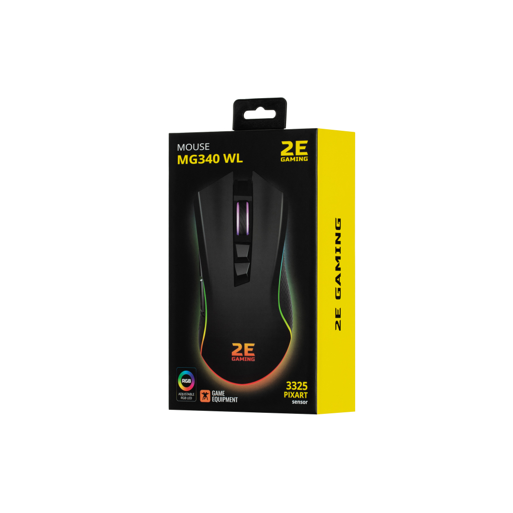 Мишка 2E Gaming MG340 Wireless RGB Black (2E-MG340UB-WL) - зображення 2