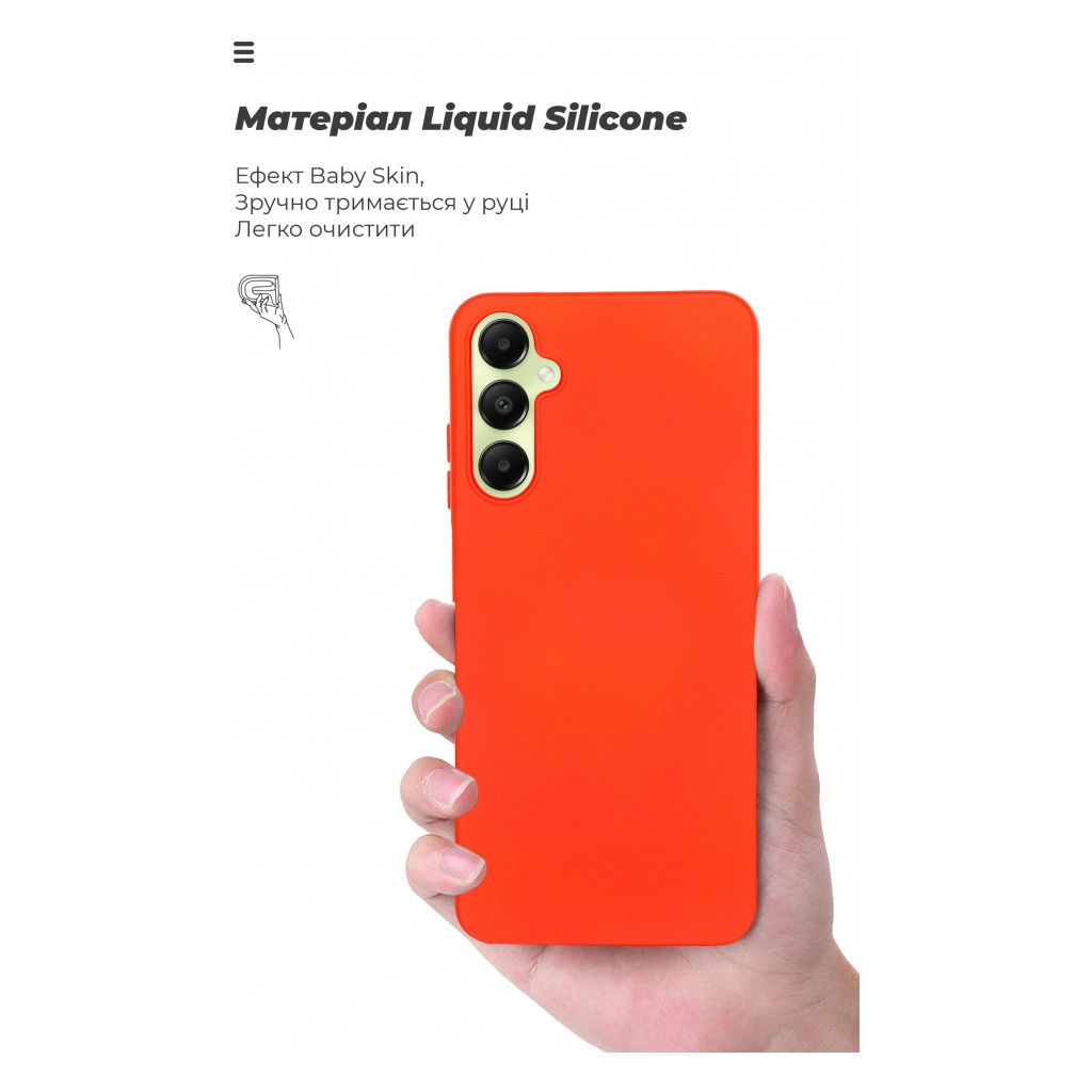 Чохол до мобільного телефона Armorstandart ICON Case Samsung A05s (A057) Red (ARM72569) - зображення 7