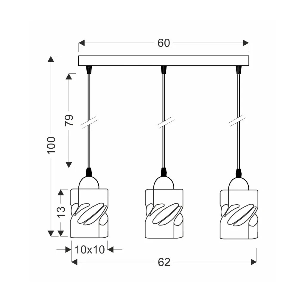 Люстра Candellux Felis (33-00149) - изображение 4