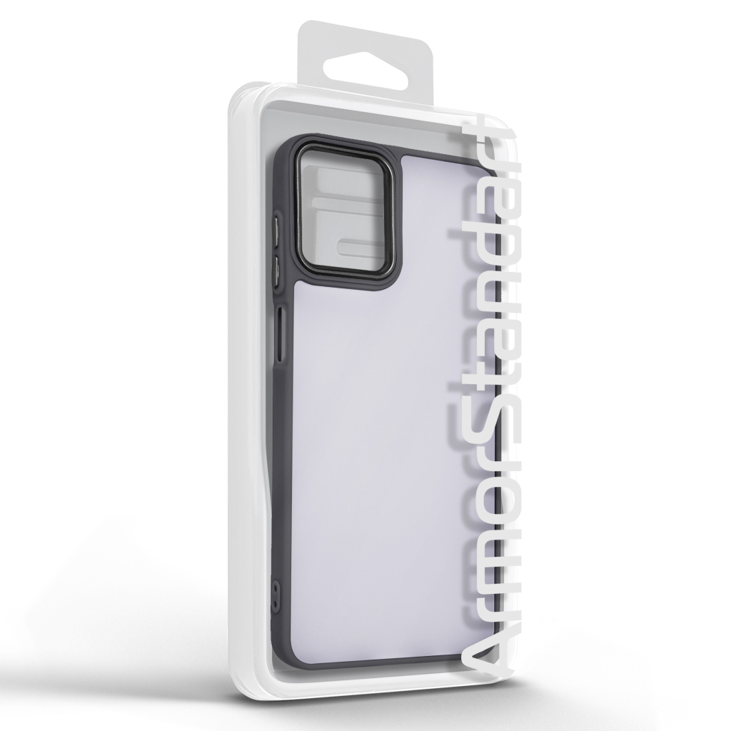 Чохол до мобільного телефона Armorstandart Frame Samsung A07 4G Black (ARM87007) - зображення 3