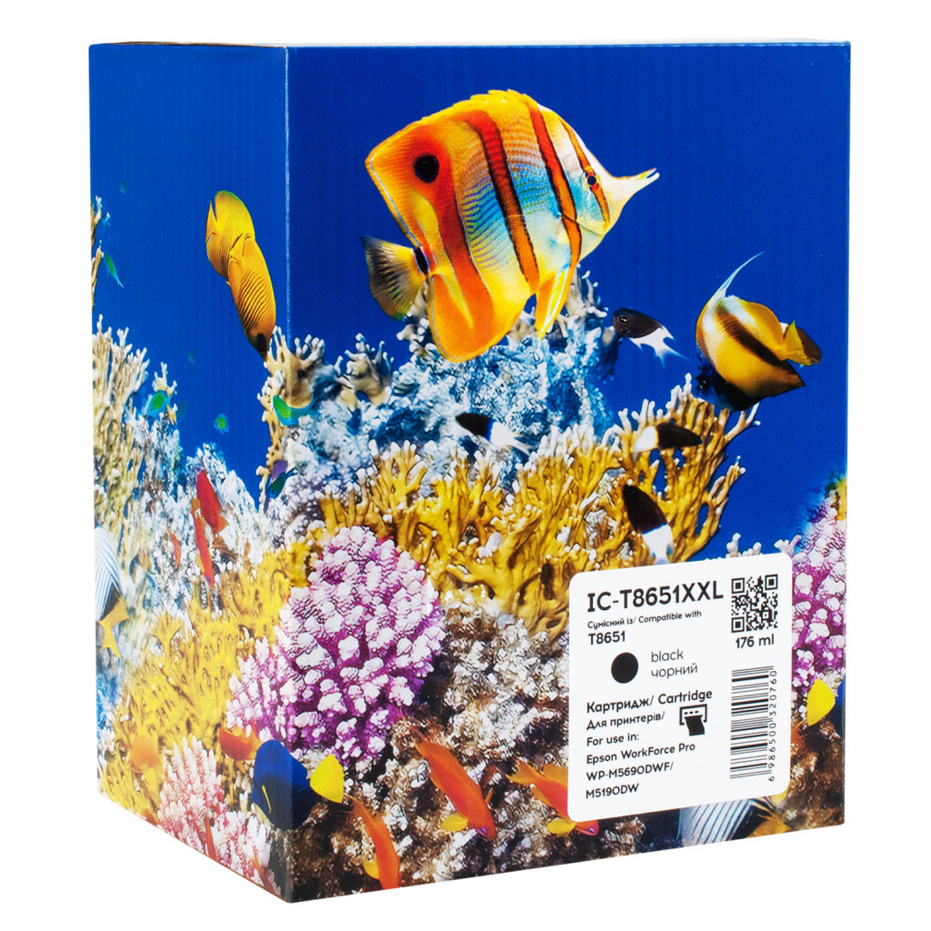 Картридж Barva Epson T8651 (C13T865140) 10K арк. Black (IC-T8651XXL) - зображення 1