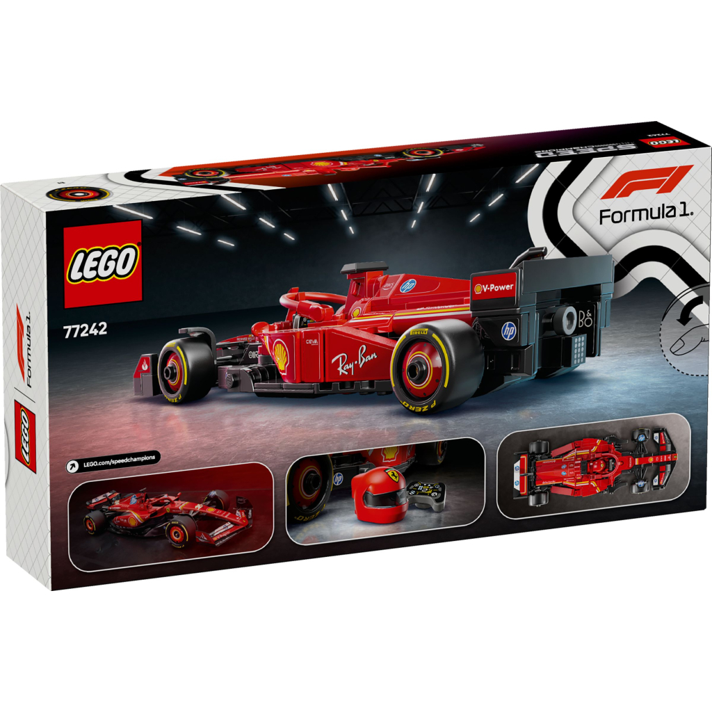 Конструктор LEGO Speed Champions Автомобіль для перегонів F1® Ferrari SF-24 (77242) - зображення 7