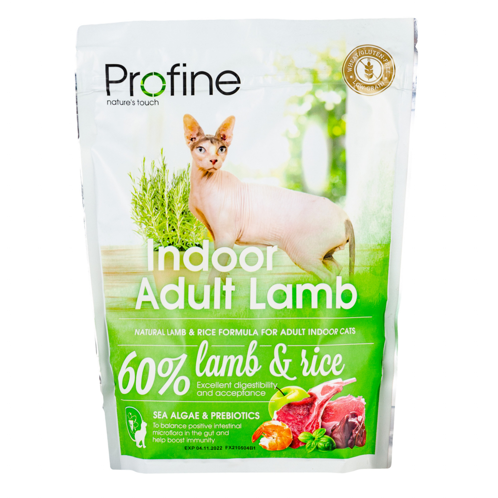 Сухий корм для кішок Profine Cat Indoor з ягням і рисом 300 г (8595602517725) - зображення 3