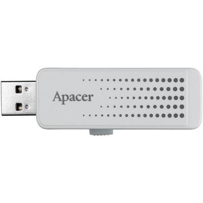 USB флеш накопичувач Apacer 8GB AH323 white USB 2.0 (AP8GAH323W-1) - зображення 4