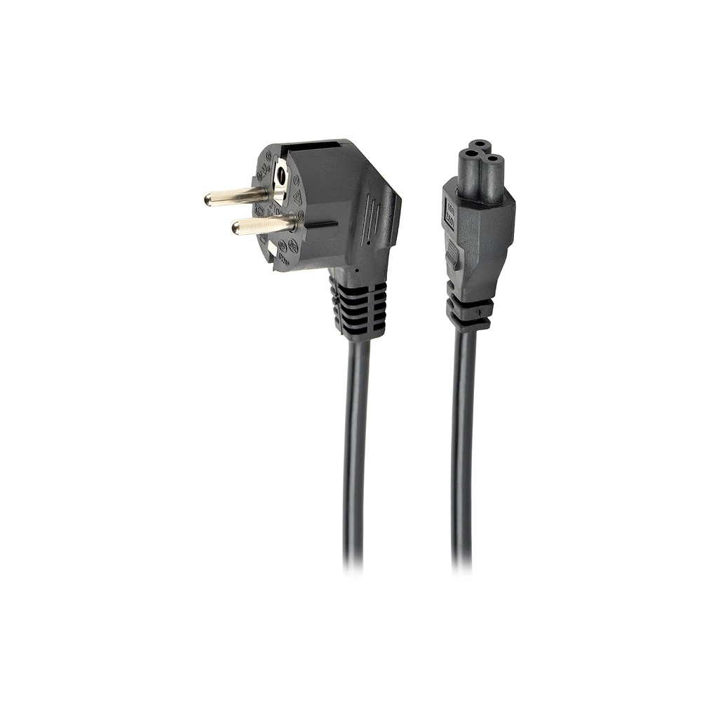 Кабель живлення C5 0.5m 0.75mm2 Cablexpert (PC-186-ML12-0.5M) - изображение 1