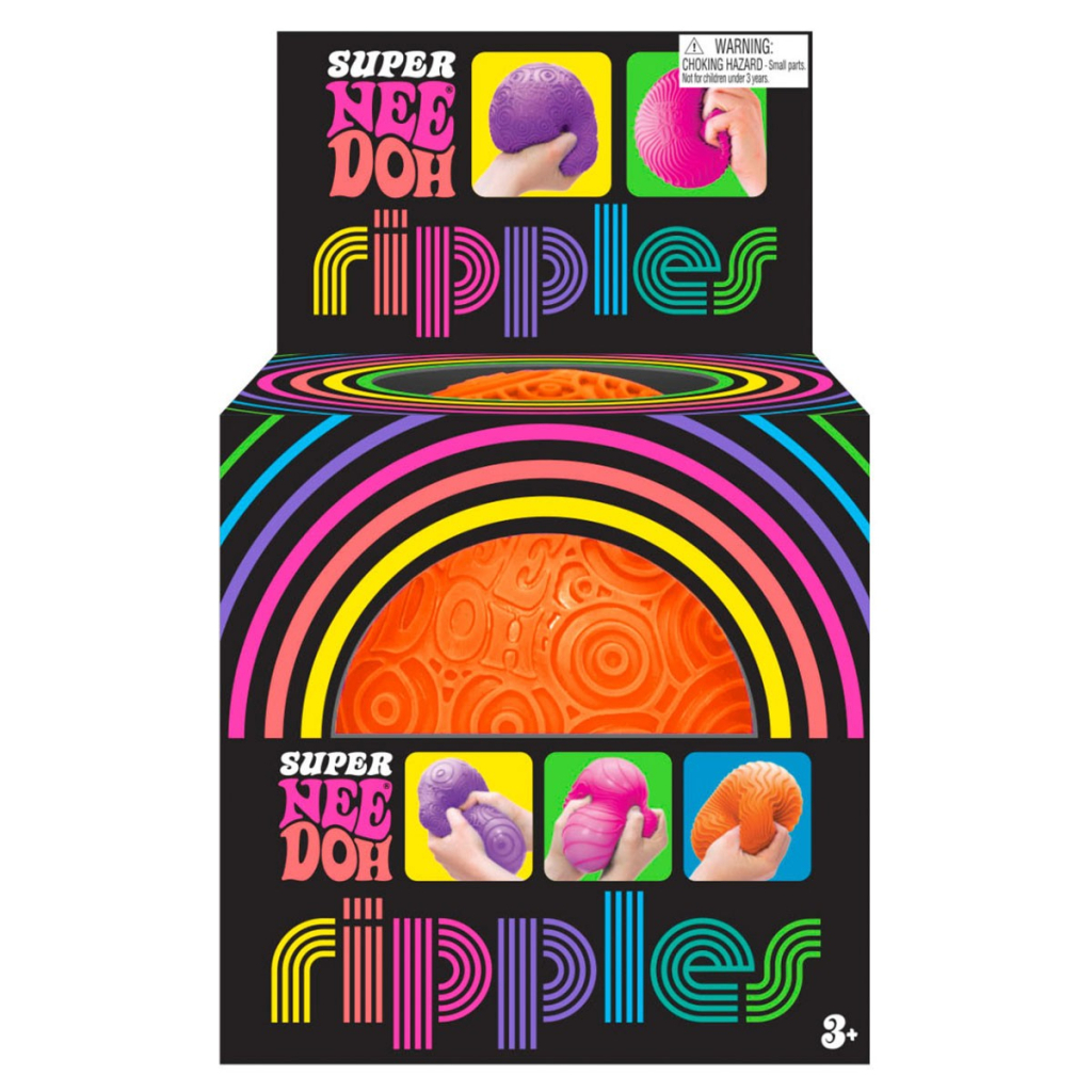 Антистрес NeeDoh серії Super – Яскраві кружальця (помаранчевий) (RSPND-1) - изображение 4