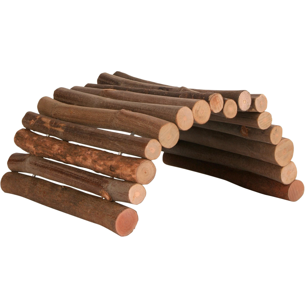 Іграшка для гризунів Trixie Міст 28х17 см коричневий (4011905621524) - зображення 1