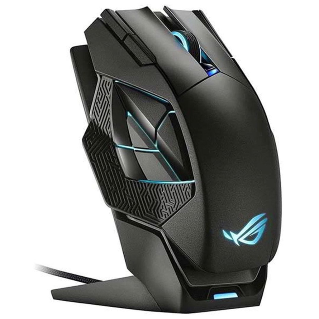 Мишка ASUS Rog Spatha X Wireless/USB Black (90MP0220-BMUA00) - зображення 4