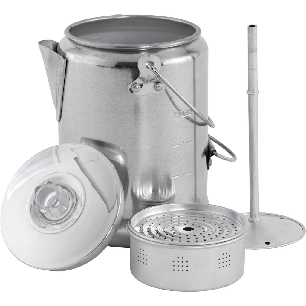 Кавоварка кемпінгова Easy Camp Adventure Coffee Pot 1.4L Silver 680197 (928361) - зображення 2