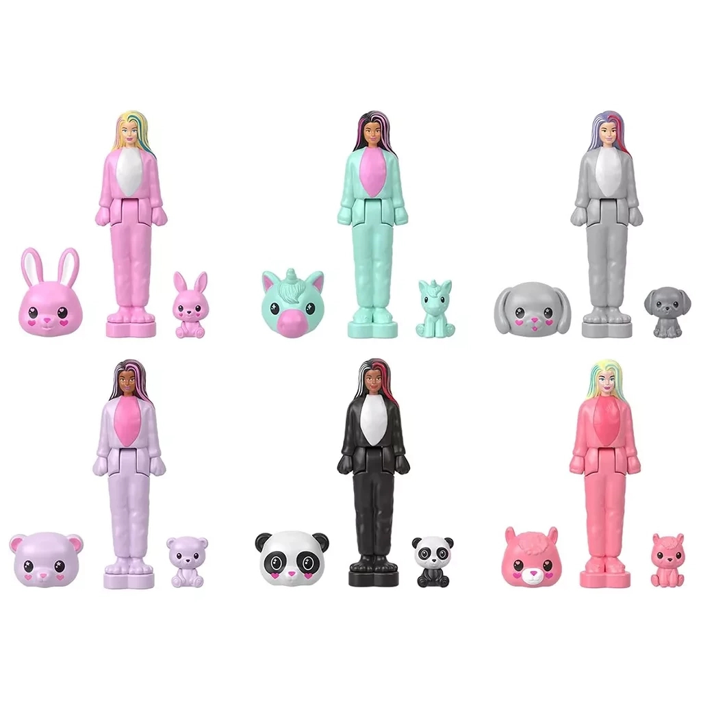 Лялька Barbie Мінілялечка Color Reveal серії Mini BarbieLand (сюрприз) (HYM25) - зображення 6