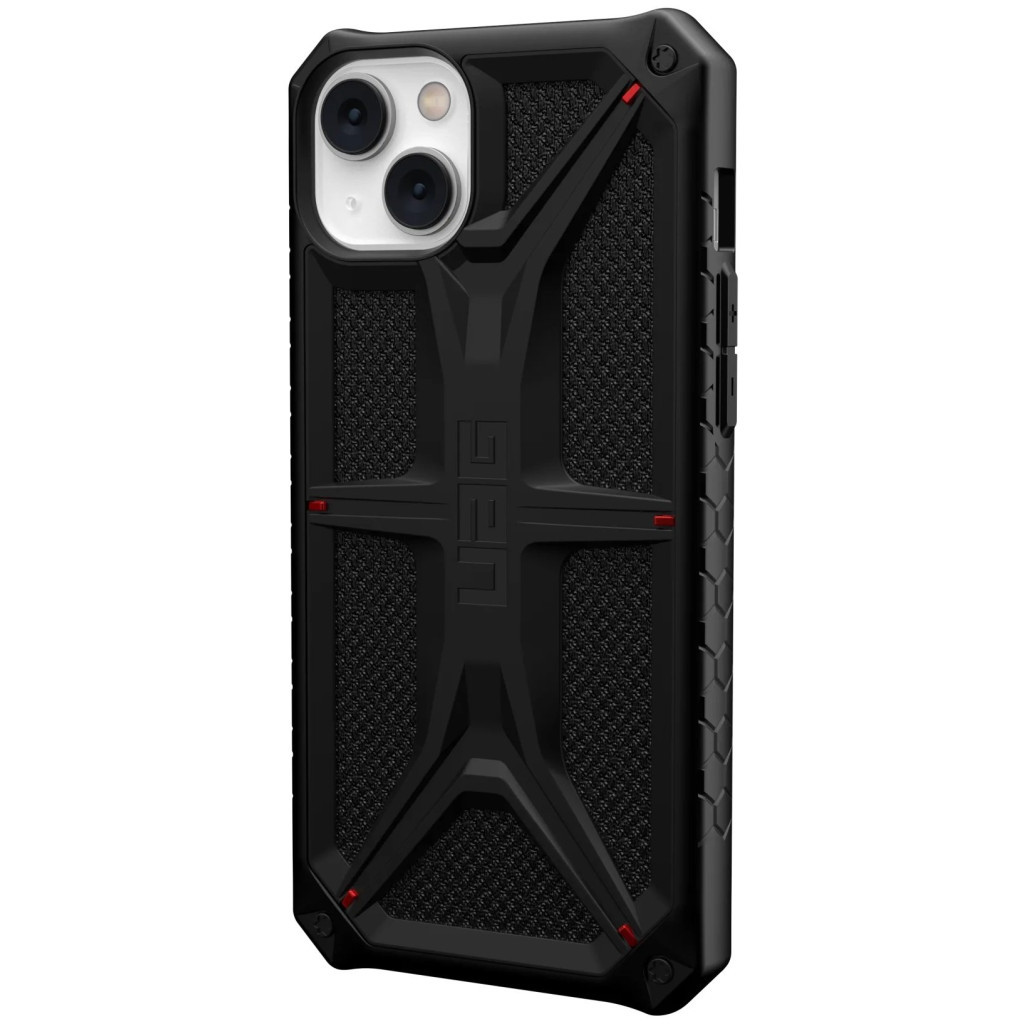 Чохол до мобільного телефона UAG Apple iPhone 14 Monarch, Kevlar Black (114032113940) - зображення 3