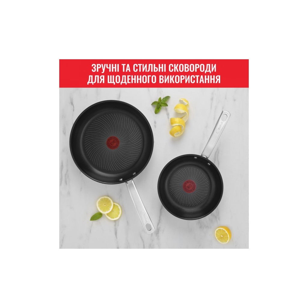 Набір сковорідок Tefal Intuition Thermo-Spot (B817S255) - зображення 10