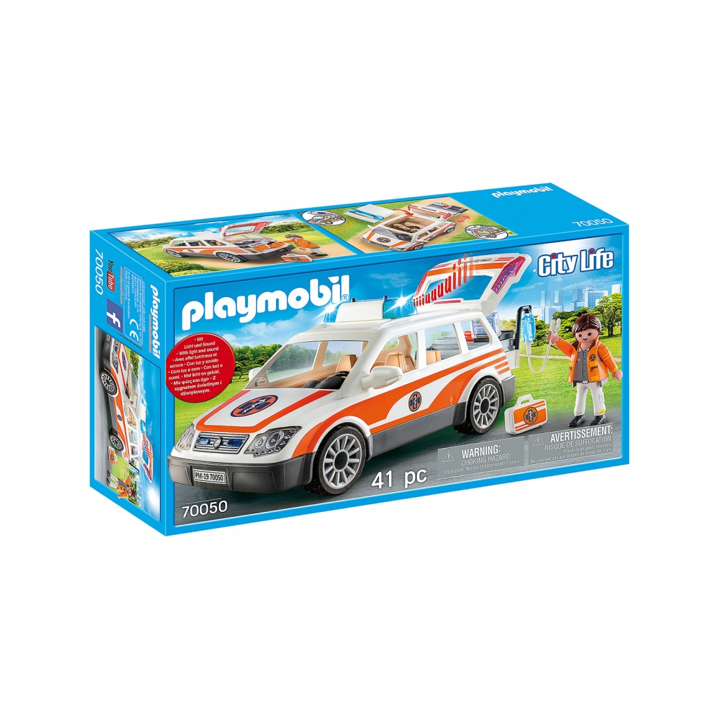 Конструктор Playmobil Реанімобіль з сиреною (6336472) - зображення 1