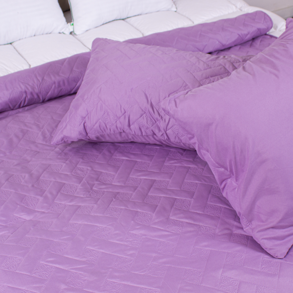 Покривало MirSon набір Deep Line №7105 Lavander Herd 200х220 + 2 наволочки 50х70 (2200005623800) - зображення 7