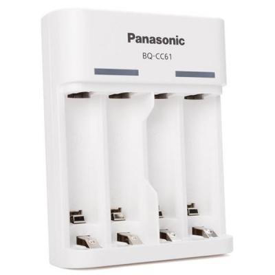 Зарядний пристрій для акумуляторів Panasonic Basic USB Charger+eneloop 4AA 1900 mAh (K-KJ61MCC40USB) - зображення 3